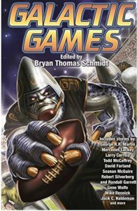 Galactic Games edited by Bryan Thomas Schmidt - front cover from Baen Books